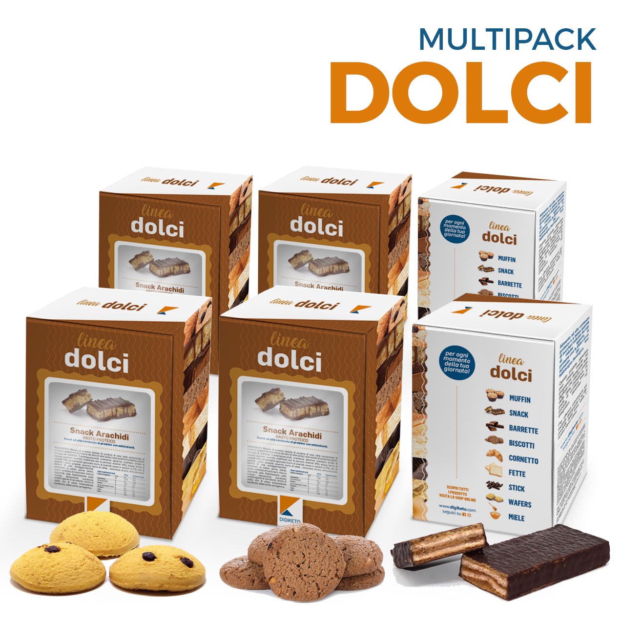 multipack dolce - snack proteici