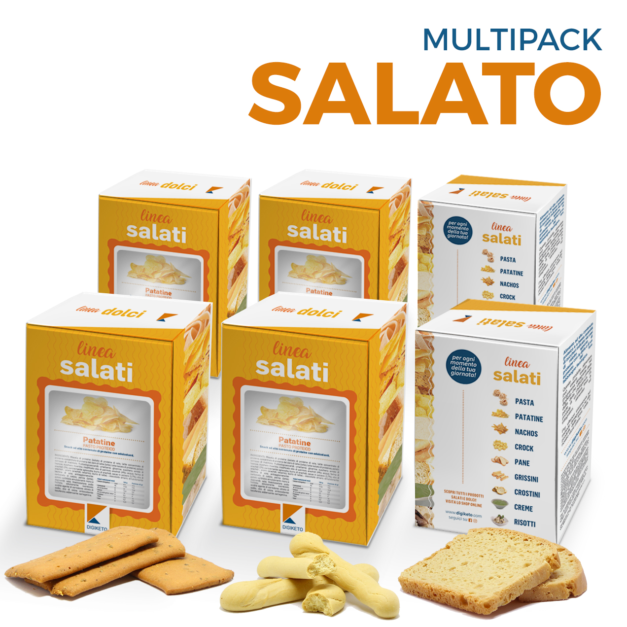 multipack salato - snack proteici