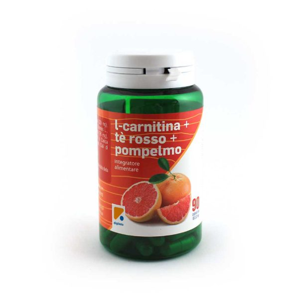 L-carnitina +tè rosso e pompelmo