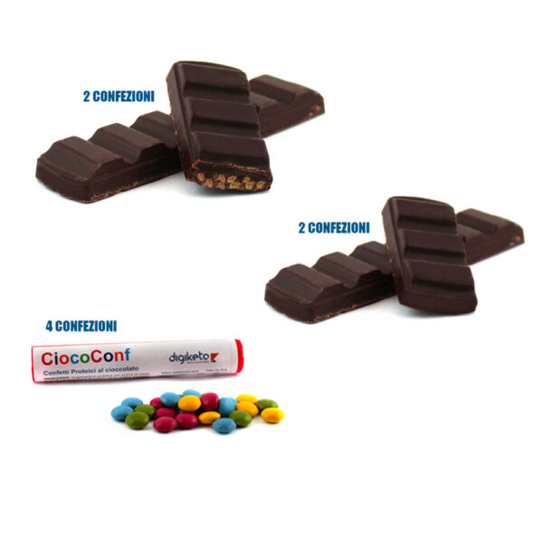 kit cioccolato proteico